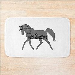 Stay at home and watch Heartland Bath Mat