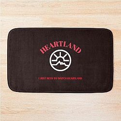HL Ranch Black Heartland Ranch Bath Mat