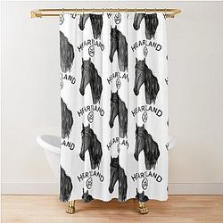 Heartland Horse Shower Curtain