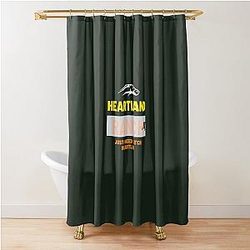HL Ranch Black Shower Curtain Heartland Ranch Merchandise