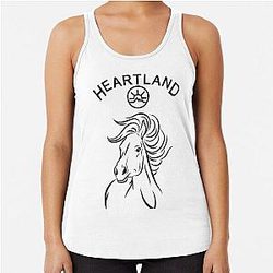 Heartland Horse Racerback Tank Top