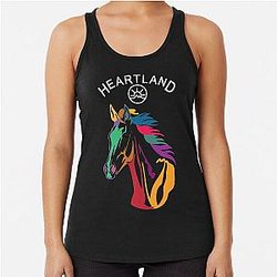 Heartland Horse Racerback Tank Top