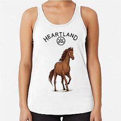 Heartland Horse Racerback Tank Top