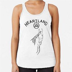Heartland Horse Racerback Tank Top