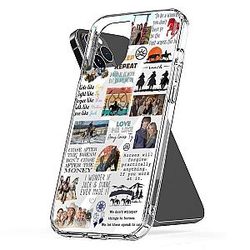 Phone Case Heartland Scratch Proof Waterproof PC TPU Funny Compatible for iPhone 6, 6S, 7, 8 Plus, SE, XR, XS, S, X, 11 Pro Max, 12, 12 Mini, 12 Pro, 13 Pro Max, Galaxy Note Ultra Plus, Transparent