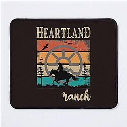Heartland Ranch Sunset Horse Lovers Horse Owner Mouse Pad