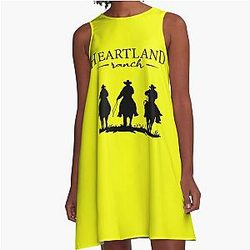 HL Ranch Essential T-Shirt A-Line Dress