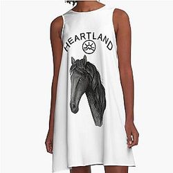 Heartland Horse A-Line Dress