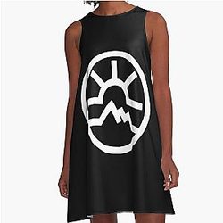 Heartland Ranch Amy and Ty Amber Marshall Spartan Horses Farming Horses A-Line Dress