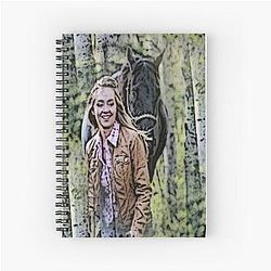 Heartland - Amy and Spartan Spiral Notebook