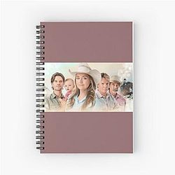Heartland family Spiral Notebook