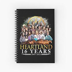 Heartland 16 Years 2007-2023 Notebook