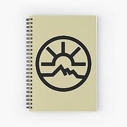 Heartland US, Heartland Canada, Heartland UK, Heartland on Netflix, Glitter Spiral Notebook