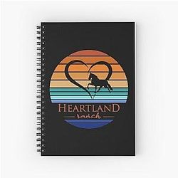 Heartland Ranch 
glitter Heartland 
sunset Heartland 
Heartland US 
Heartland 
Spiral Notebook