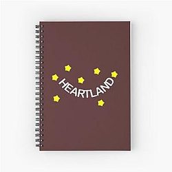 Heartland and Stars Notebook