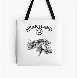Heartland Horse All Over Print Tote Bag