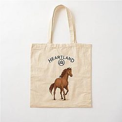 Heartland Horse Cotton Tote Bag