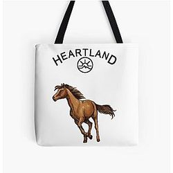 Heartland Horse All Over Print Tote Bag
