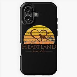 Heartland Ranch, Glitter Heartland, Sunset Heartland, Heartland US, Heartland UK, Heartland iPhone Tough Case