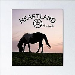 Heartland Ranch Horse Poster