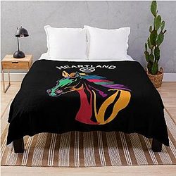 Heartland Horse Throw Blanket