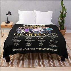 Heartland 14 Year 2007-2021 Throw Blanket