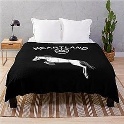 Heartland Horse Throw Blanket