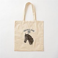 Heartland Horse Cotton Tote Bag