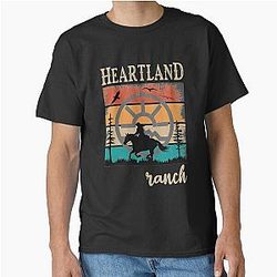 Heartland Ranch sunset heartland Horse Lovers Classic T-Shirt