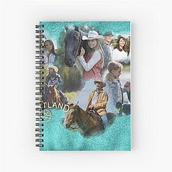 Heartland Glitter Wrap Notebook