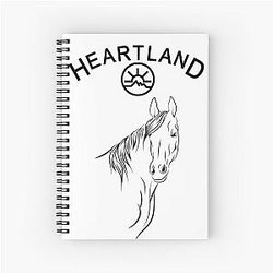 Heartland Horse Spiral Notebook