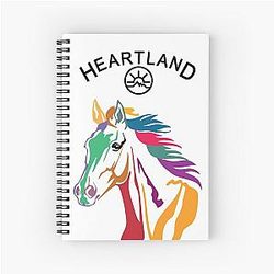 Heartland Horse Spiral Notebook