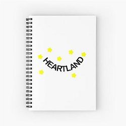 Heartland Stars Spiral Notebook