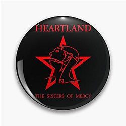 Heartland - The Sisters of Mercy Pin