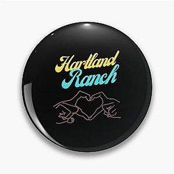 HL Ranch Black Heartland Ranch Pin