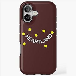 Heartland and Stars brownish shade iPhone Tough Case