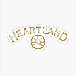 Heartland sticker