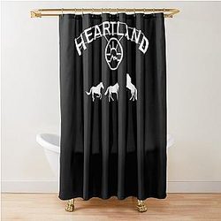 Heartland ranch US Canada netflix Shower Curtain