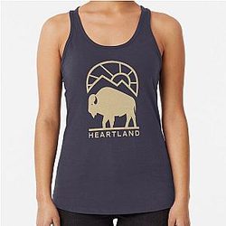 Heartland Ranch US Classic Racerback Tank Top