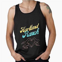 HL Ranch Black Heartland Ranch Tank Top