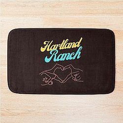 HL Ranch Black Bath Mat