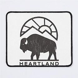 Heartland Ranch US Classic T-Shirt Mouse Pad