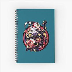 Hazbin Hotel Merch Helluva Boss Spiral Notebook