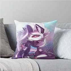 Loona Helluva Boss Throw Pillow