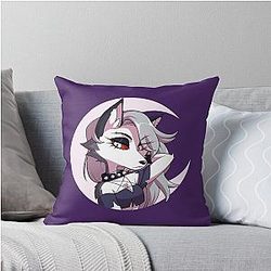 Helluva Boss Loona Moon Throw Pillow