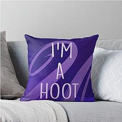 Stolas I'm a Hoot Helluva Boss Throw Pillow
