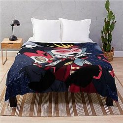 Helluva Boss Throw Blanket