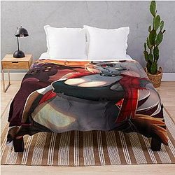 Hellva Boss - Loona Throw Blanket