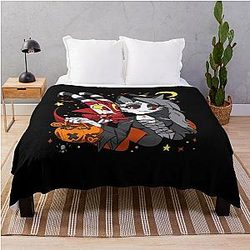 Helluva Boss Loona Throw Blanket