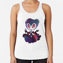 Helluva Boss Stolas Racerback Tank Top